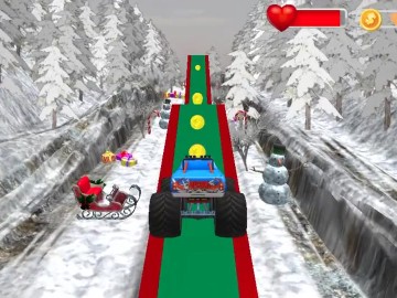 Christmas Monster Truck
