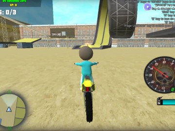 MSK Squid Game Motorcycle Stunts