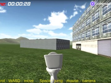 Only UP Skibidi toilet