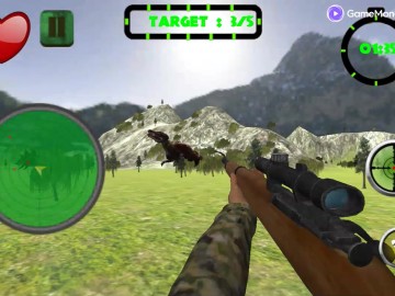 Sniper Dinosaur Hunting