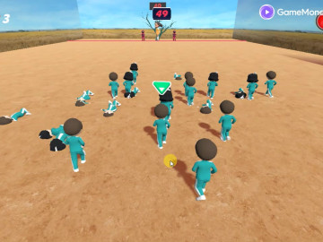 Squid game 3D Runner 